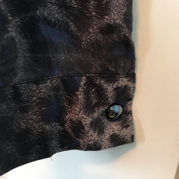 Animal Print Lapis Shirt - Picture 5 of 7